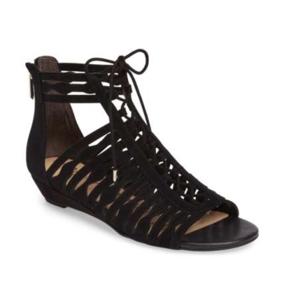 Sam Edelman Black Sandals - Picture 1 of 7